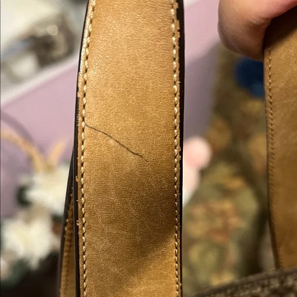 Brown Coach SoHo Signature Mini Tote Bag - Picture 15 of 15